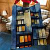 Künstler M-Mondrian Kuscheldecke Flanell Gemütlich Druck Tragbar Langlebig Maschinenwaschbar niedlich Cool