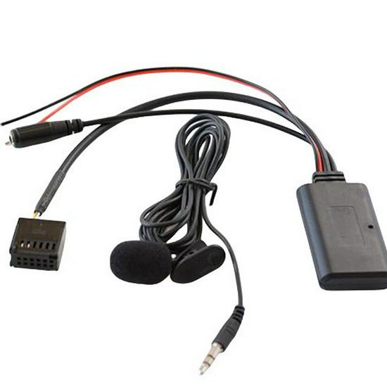 Bluetooth AUX + MIC Adapter for Ford Focus, Fiesta, Mondeo, Puma, MK2, MK3, S-MAX
