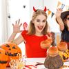Halloween Broom Pumpkin Cups Halloween Party Is Perfect For Weddings Special Occasions Or Everyday Meals Resin Four Cups