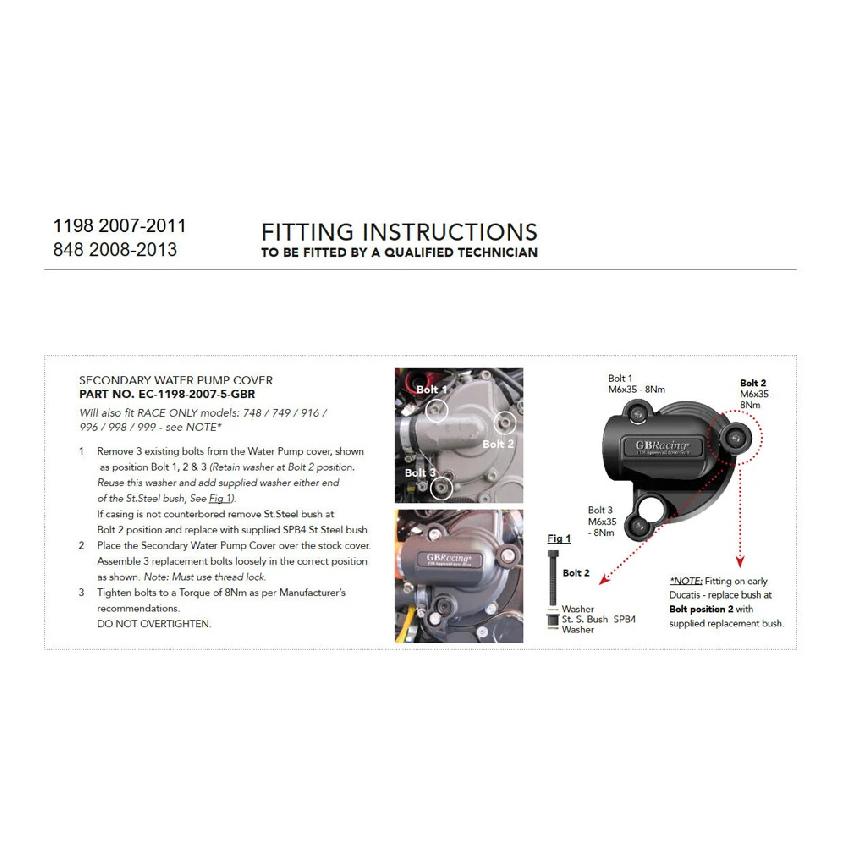 For Ducati 998 996 916 749 999 1994-2006  Engine Protection Cover