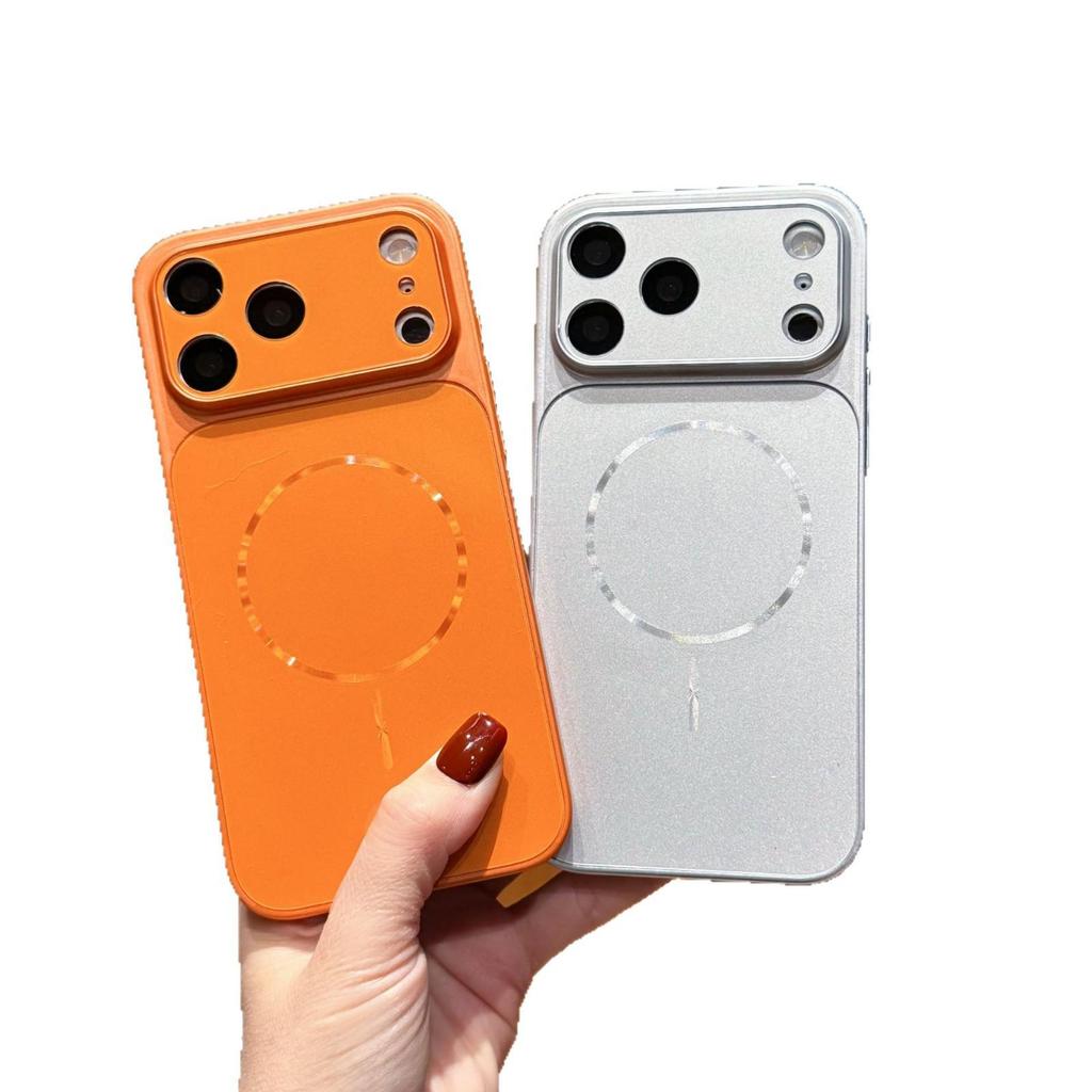 Magnetic Minimalist Apple 17PROMAX, 16/14Pro, 15Pro/13 Ultra-Thin Phone Case