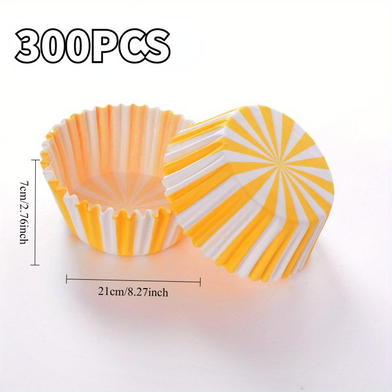 Muffinförmchen Backförmchen Antihaftpapier Muffinförmchen Dekorative Hüllen für Cupcakes Kuchen Desserts Süßigkeiten Verpackung