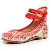 Casual Cloth Shoes Woman Bamboo Embroidered Women Shoes Mary Jane Chinese Style Summer Shoes Plus Size Increasing Height WSH2296