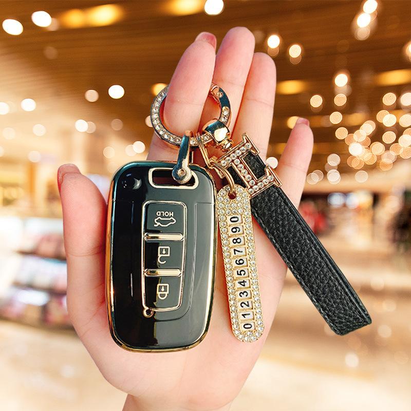Applicable to Beijing Hyundai car key set x35 Fista ix25 Elantra shell name picture Sonata Yue buckle all-inclusive