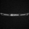 Car Threshold Protector Transparent Decorative Badge Sticker For Lexus CT200H IS250 RX300 RX350 RX450H LS460 GX460 GX470 ES350