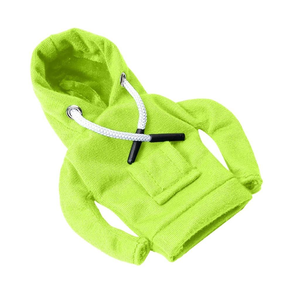 5 Inch Doll Porch Goose Outfit Hoodies Desk Goose Outfits Porch Goose Dress Lawn Garden Decoration зелёный
