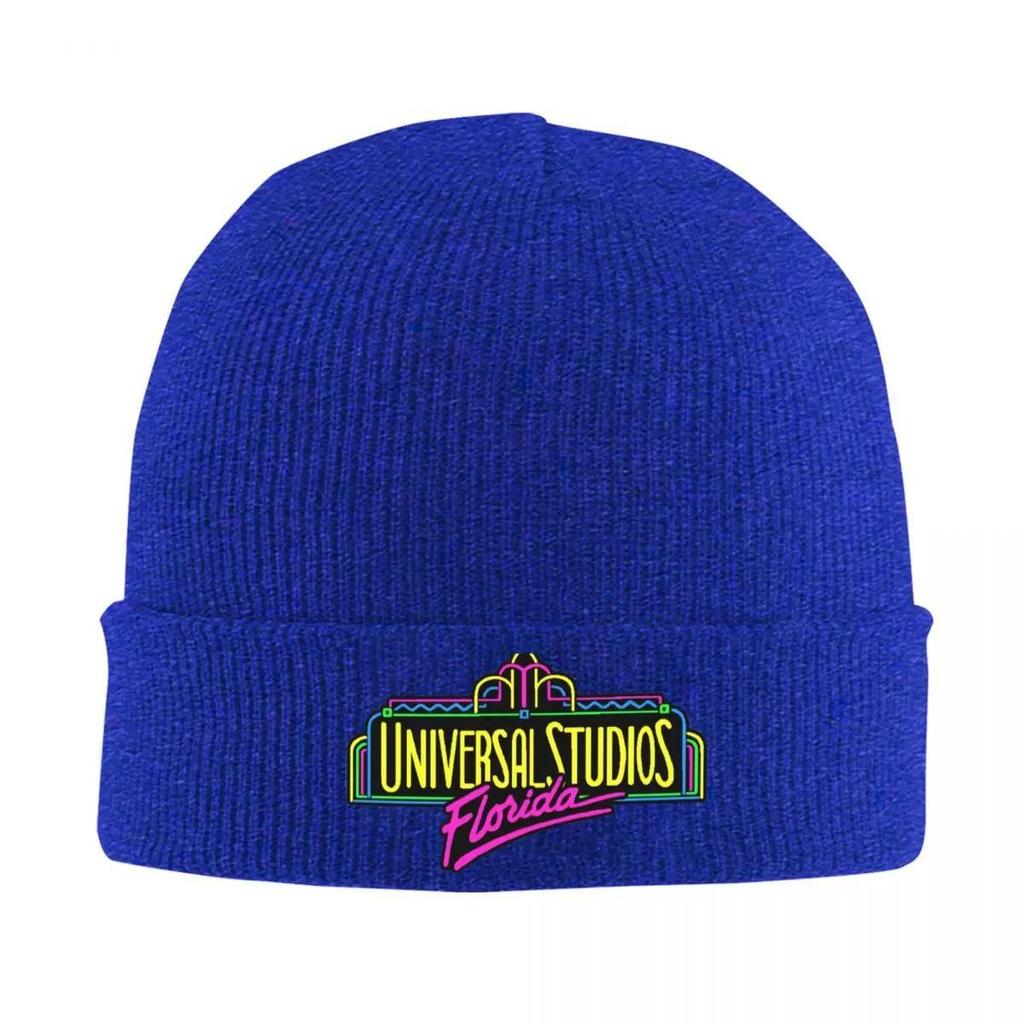 Universal Studios Florida V2 Warm Knitted Cap Hip Hop Bonnet Hat Autumn Winter Outdoor Beanies Hats for Unisex Adult
