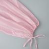 Frühling Sommer Neu Damen Durchsichtiges Ballonärmel Raffung Rüsche Stehkragen Langarm Bluse, Europäischer Amerikanischer Stil Freizeit Lässiges Hemd Top