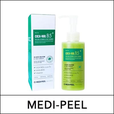 [MEDI] (jhJS) Phyto Cica-Nol B5 AHA+BHA+Vitamin O2 Deep Cleanser 150ml / EXP 2026.10