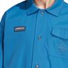 Adidas Originals Spezial SS24 Single-Breasted Lapel Long Sleeve Jacket Men Outerwear Blue IT4262