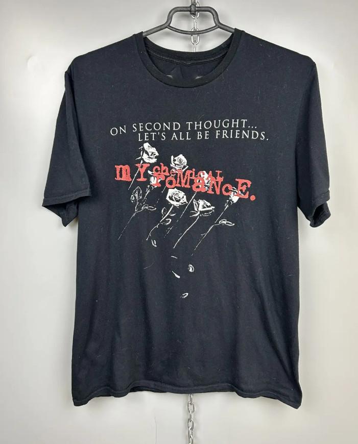 Vintage My Chemical Romance On Second Thought T-shirt, size S-4XL