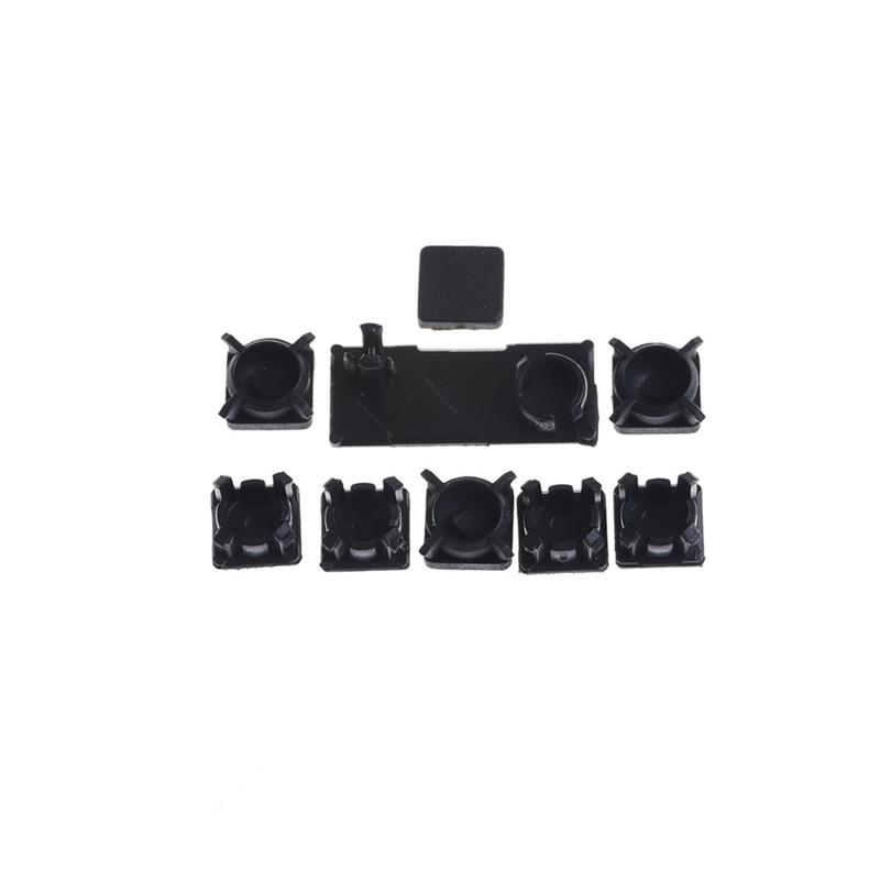 9PCS/Set For PS3 Slim 3000 2000 Replacement Plastic Button Feet Screw Cap Cover '