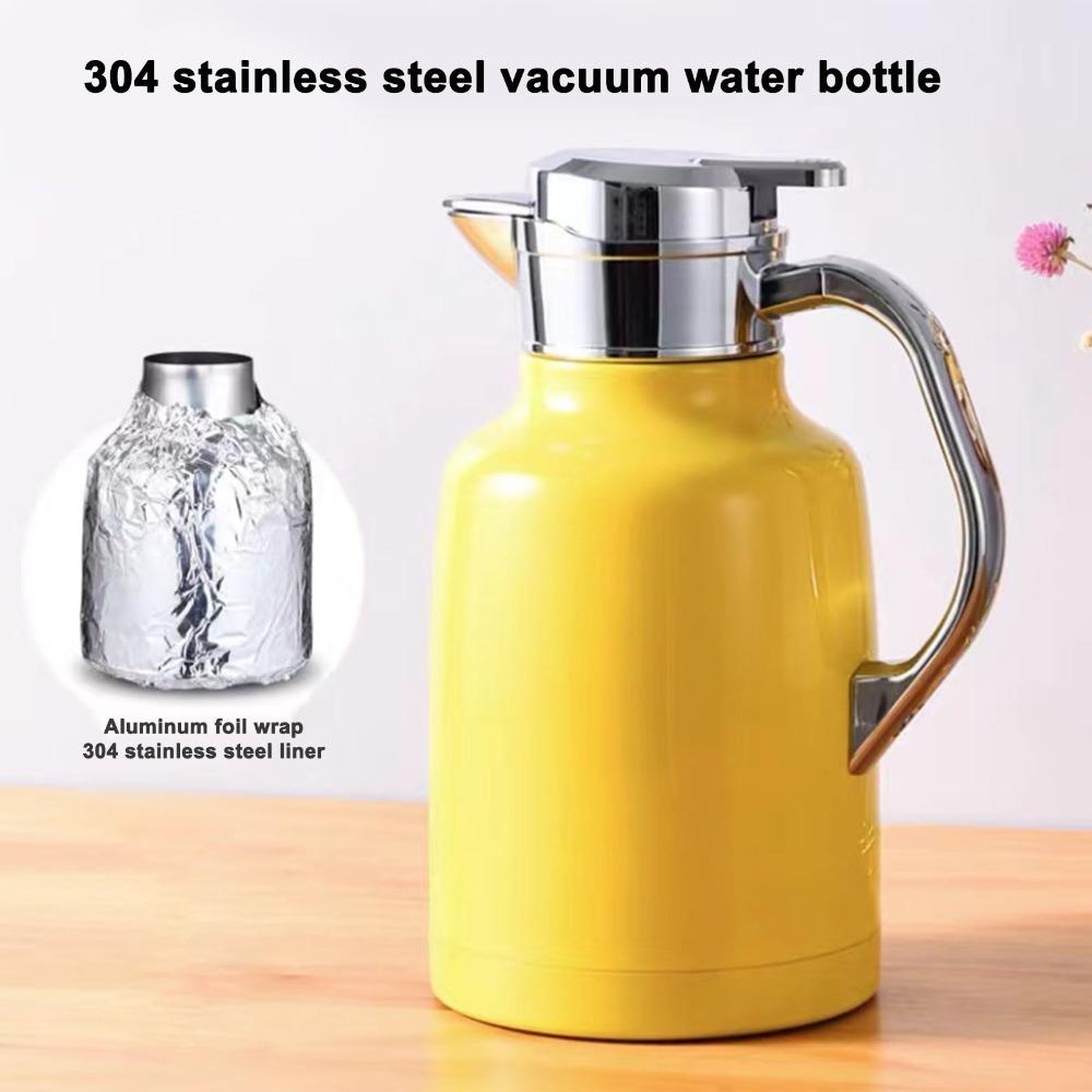 304 Stainless Steel Insulated Coffee Pot Leak Proof Insulated Coffee Carafe For Cafes