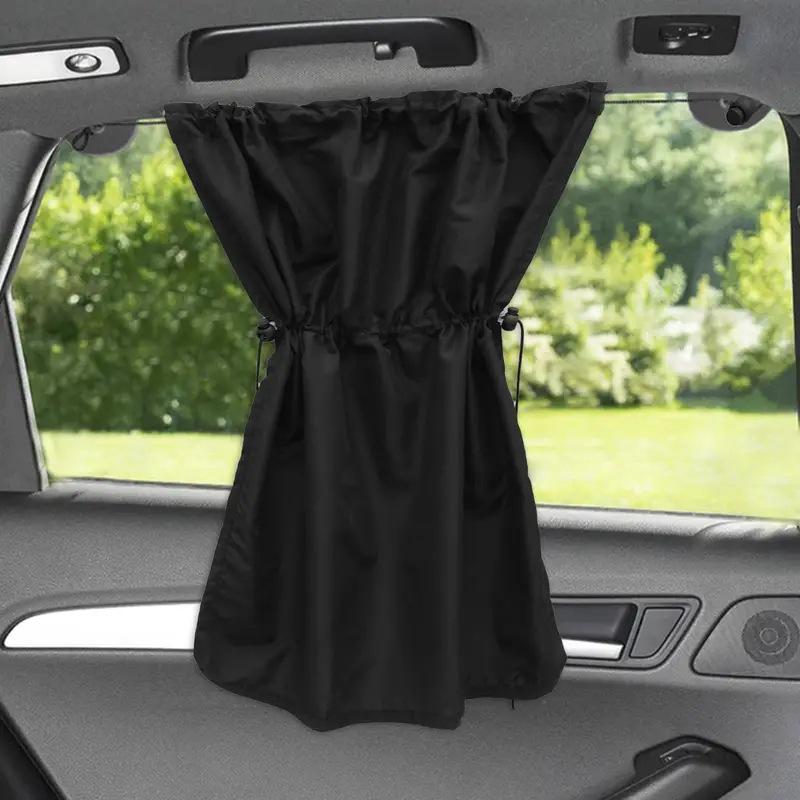

Car Window Blackout Sun Shade with Suction Cups - Privacy and Heat Insulation чорний