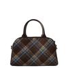 New Korean Vintage Plaid Bowling Bag Winter Versatile Handheld Crossbody Shoulder Bag