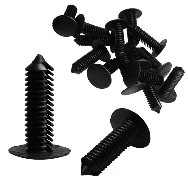 Plastic Car Interior Retainer Clips Barbed Locking Design Rivet Clip For Roof Fabric Trunk Panel Fixation