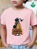 Spijuniro Golubiro Spy Pigeon Drone Cartoon Art Graphic Print Family Matching Short Sleeve Tee Boys Girls Kids Casual Daily Tops