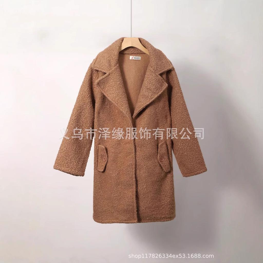 Women's winter new celebrity style environmentally friendly artificial fur short coat women
