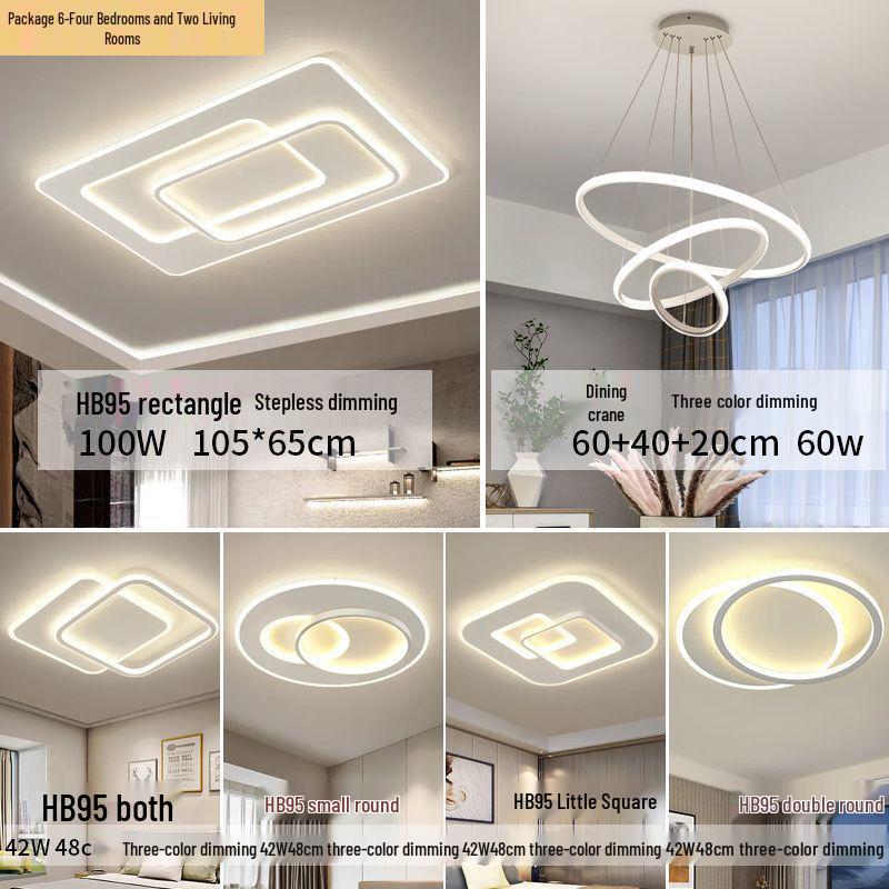 Nordic LED Ceiling Light for Living Room, Dining Room, Bedroom - Modern Home Lighting Collection