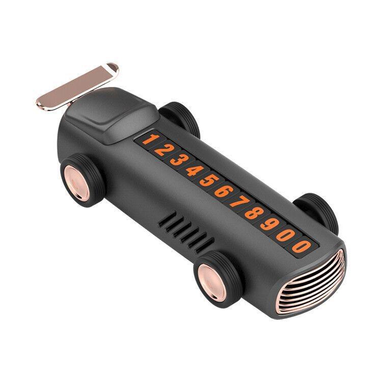 

Creative Interior Car Ornament: Temporary Parking Sign, Aromatherapy, Hidden Fluorescent Number