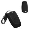 kwmobile Car Key Case for BMW Car Remote Key Go compatible models TPU Key Case Key Cover Black with Key Ring 3-Button (Keyless only) - - - -
