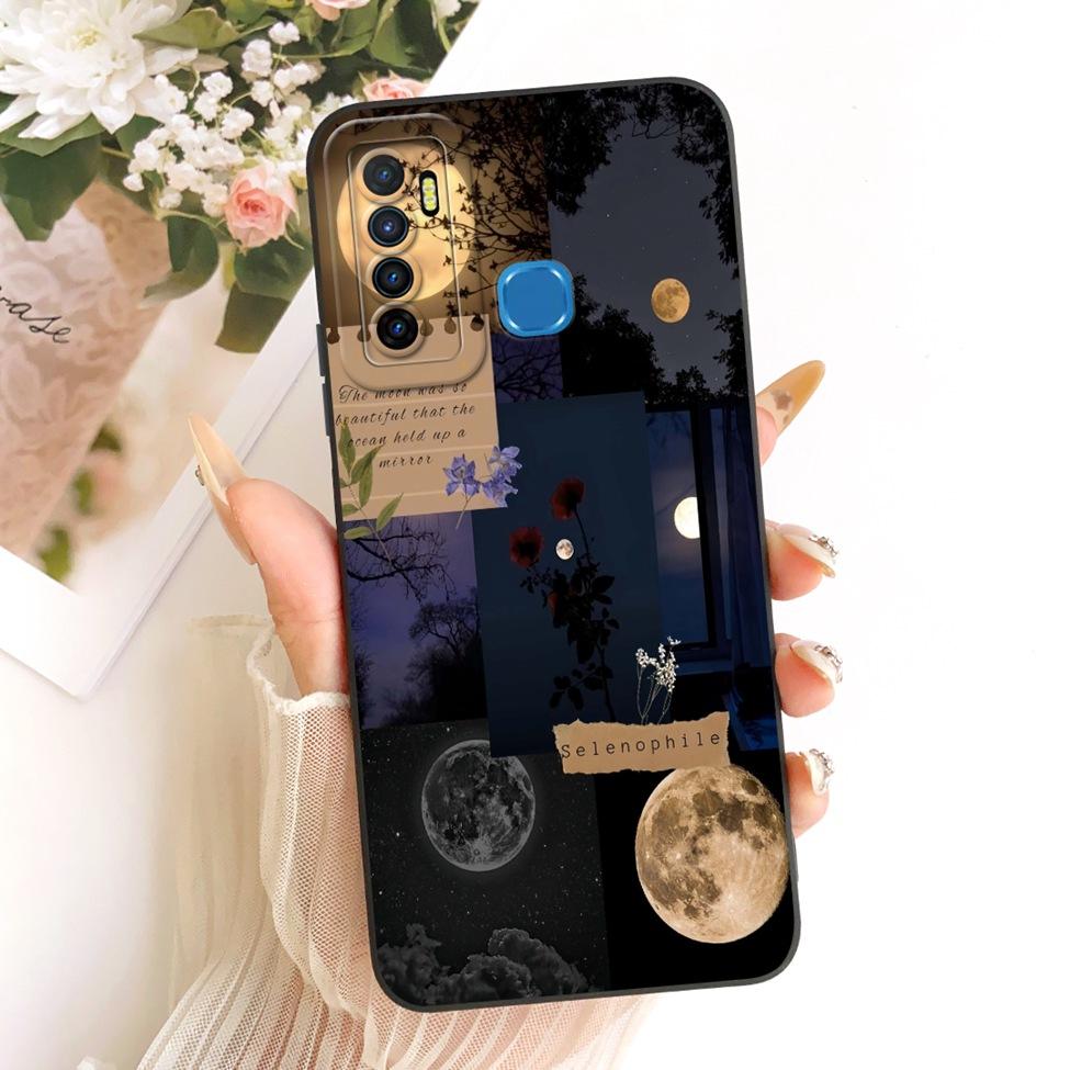 Casing For Infinix Hot 9 X655 X655C Phone Case For Infinix Hot 9 Pro X655F Cover Fashion Cartoon Cute Funny Painted Silicone