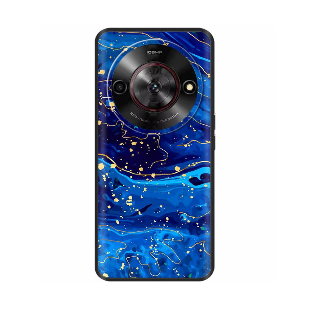 Painted Cover For ZTE Blade A75 5G Case Soft Silicone Fundas Shockproof Shell Back Cover For ZTE Blade A75 5G 4G Cases Bumper