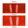 2PCS Car LED Reflector Light For Toyota Corolla Cross 2020 2021 2022 Rear Fog Lamp Bumper Brake Light Dynamic Turn Signal