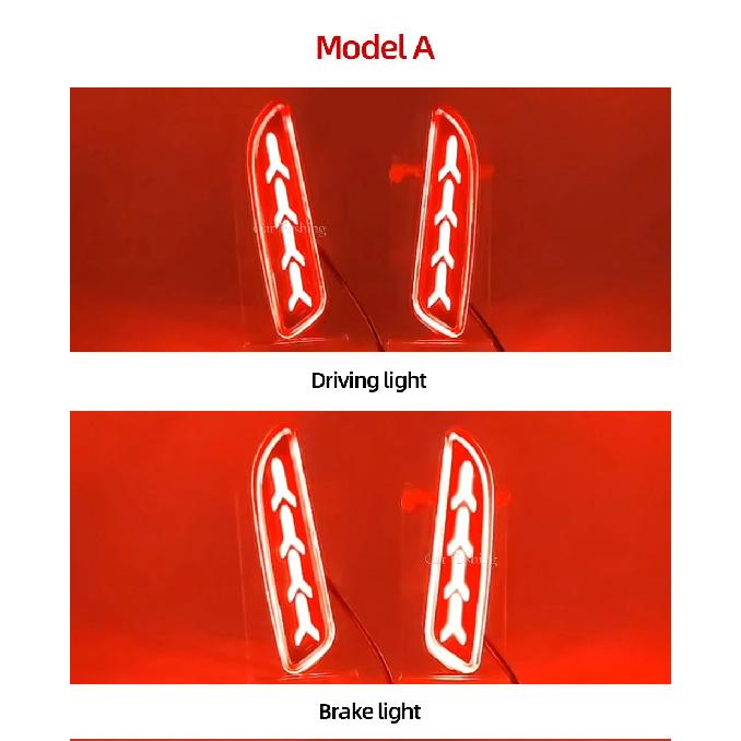 2PCS Car LED Reflector Light For Toyota Corolla Cross 2020 2021 2022 Rear Fog Lamp Bumper Brake Light Dynamic Turn Signal