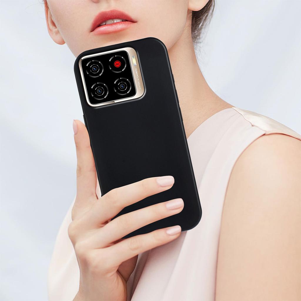 Pro ZTE Blade A56 Pro TPU pouzdro Měkký matný zadní kryt telefonu proti otiskům prstů