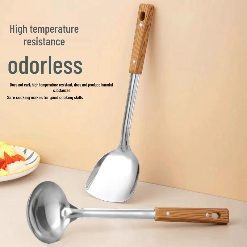 Zhongji 5-Piece 201 Stainless Steel Kitchen Utensil Set