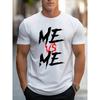 European Sizes Men Casual Short Sleeve Tee 1 Pcs 100% Heavy Cotton - Comfortable Crew Neck, Soft Adorable Tees Tops