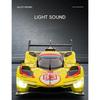 1/22 Ferrari 499P Endurance Race Alloy Sports Car Model Diecast Metal Racing Vehicles Car Model Simulation Sound and Light Kids Toy Gift