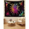 1Pc Colorful Sun Moon Star Pattern Tapestry 1 Pc Background Cloth Decorative Hanging Cloth Wall Cloth Layout Tapestry
