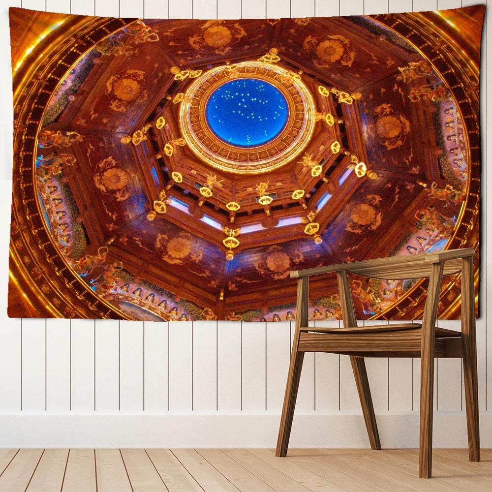 European Faith Christianity Classical God Jesus Christ Tapestry Wall Hanging Blanket Home Decoration Christian Products