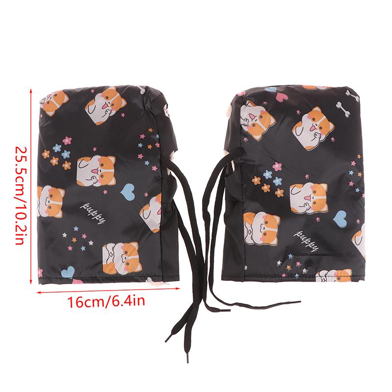 1 pár návleků na řídítka motocyklu Zimní cyklistické rukavice Vodotěsné návleky na řídítka Sněžný skútr E-kolo Motocykl Termální rukavice