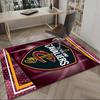Football Cavaliers Logo  Carpet, Kitchen Rugs, Yoga Mat, Non-Slip Mats, Rug for Bathroom, Living Room Bedroom, Camping Rugs Christmas Gift