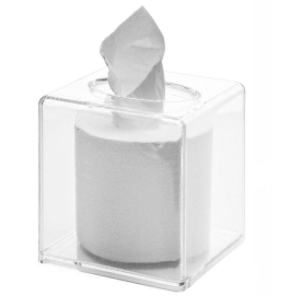 Przezroczysty Akrylowy Pojemnik na Chusteczki Kwadratowy Pudełko na Chusteczki Nowe Pudełko do Przechowywania Papieru
