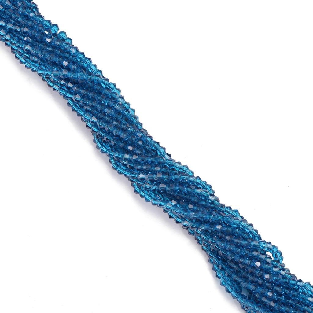 4mm Rhombus Glass Crystal Beads for DIY Jewelry Making