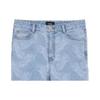 WE11DONE All Over Print Casual Pants Men bottoms Blue WD-DP3-21-320-M-BL