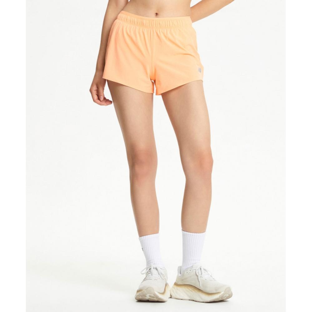 

New Balance Nbnve4p022 Women Rc 3 Part Shorts Orange 80 ORANGE/S 070