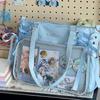 New Y2k Sweet Anime Ita Tote JK Two-dimensional Sling Carry Bag Lolita Female Transparent Shoulder Bag Otaku DIY Comic Display Handbag