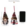 Christmas Faceless Doll Gnome Glowing Christmas Ornament Plush Dwarf Home Decorations New Year Novelty Gifts Party Decor