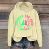 Women's And Men's Unisex Fashion Outfit Sweatsuit  Printed Long Sleeved  Casual Hooded Sweatshirt