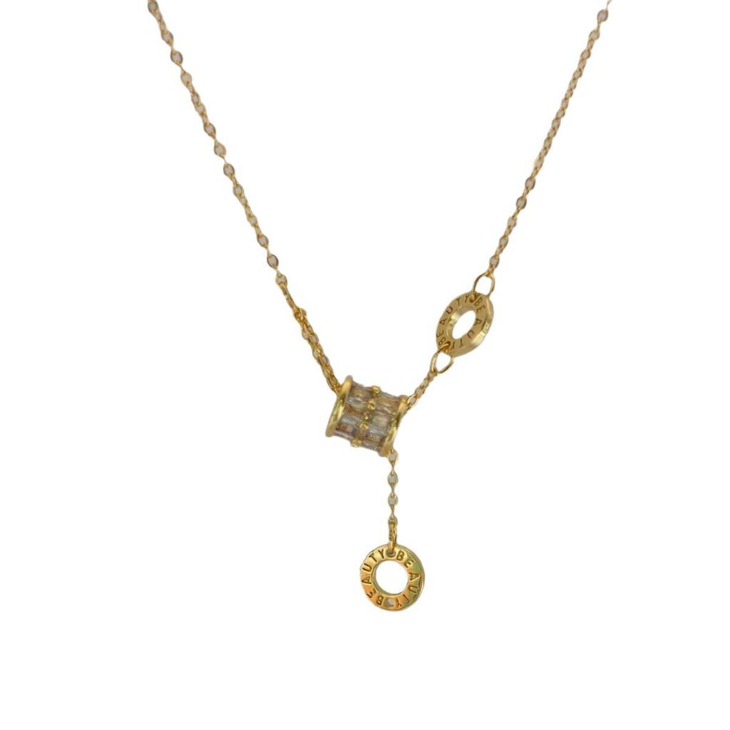 2023 Women's Light Luxury Little Waist Necklace - Non-Fading, Versatile Sweater Chain Pendant