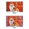 5Pcs Self Adhesive Holographic Sticker Paper A4 Vinyl Sticker Cold Lamination Film  Card Photo