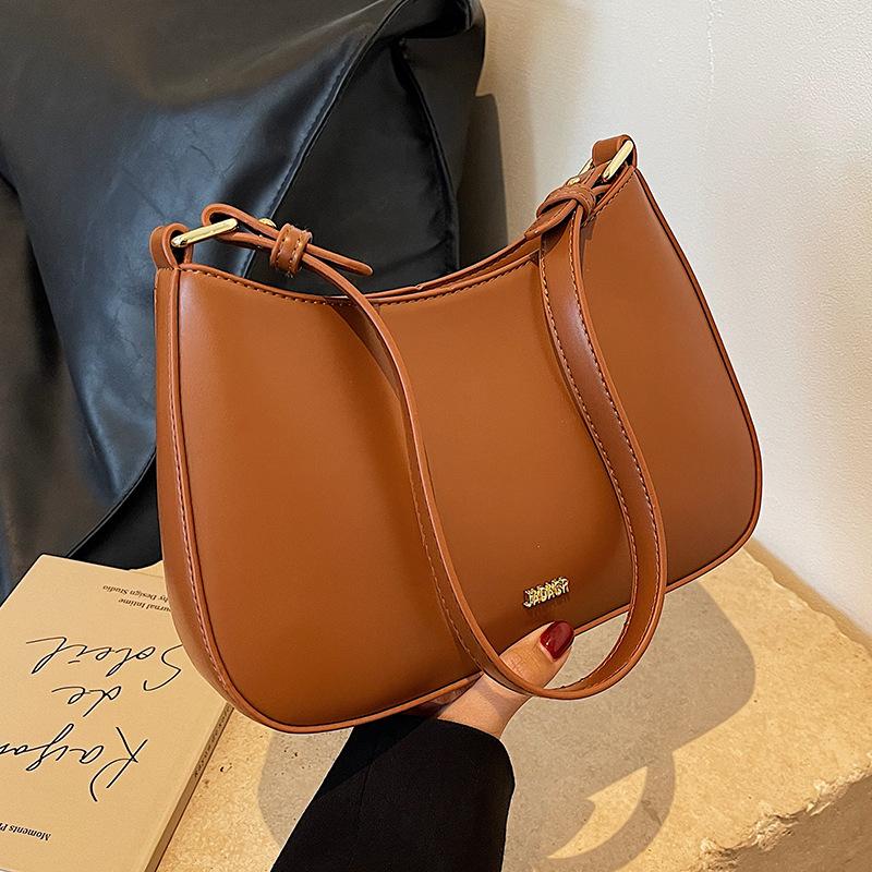 

Underarm bag women s large-capacity 2024 new simple and versatile high-end foreign-style women s explosive shoulder messenger bag коричневий