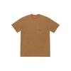 SS19 Overdyed Pocket Tee Short Sleeve Unisex Brown Men's SUP-SS19-10021