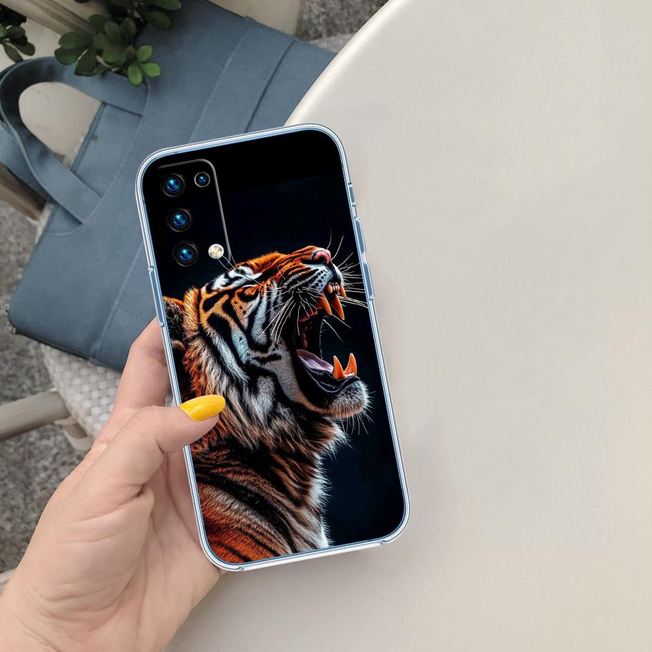 LO6 Animal Tiger Phone Case for Motorola Moto G10 G20 G30 G31 G32 G34 G35 G41 G42 G50 G51 G52 G55 G60 G60S G62 G71 G72 G75