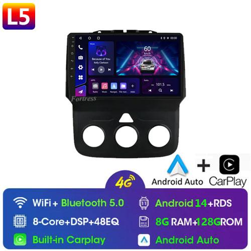 Car Radio 9 Inch Android 13 12+256G Touch Screen for DODGE RAM 1500 2013 2014 2015 2016 2017 2018 2019 WIFI Support SWC Carplay